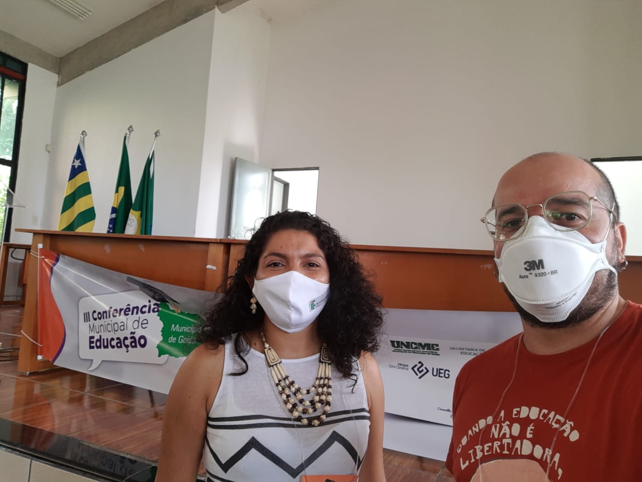 Os docentes participaram do evento que ocorreu de maneira híbrida